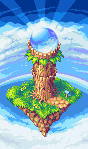 beacon light pixelart   