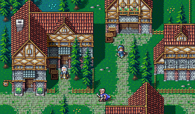 Final Fantasy pixelart 2D 8-bit pixel