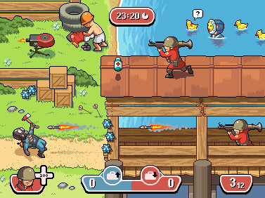 team fortress 2D mockup screenshot