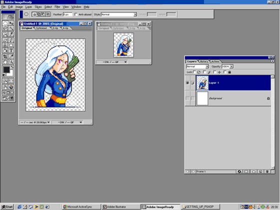 setting up photoshop for pixelart