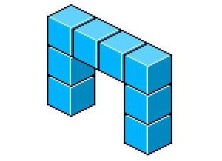 isometric pixelart