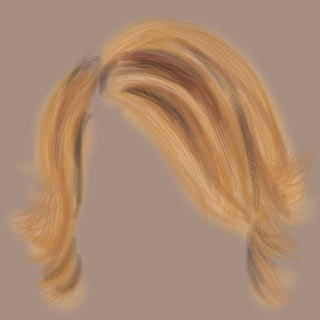 Hair Photoshop tutorial