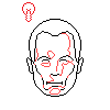 Pixel face using Photoshop tutorial